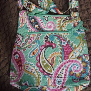 Vera Bradley 8x8 Shoulder Purse in Tutti Fruity